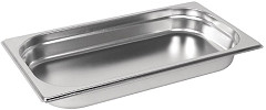 Vogue Stainless Steel 1/3 Gastronorm Pan 40mm 