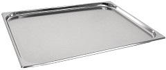  Vogue Stainless Steel 2/1 Gastronorm Pan 20mm 