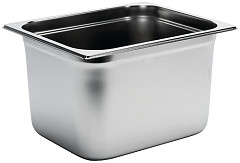  Gastro M Stainless Steel Gastronorm Pan 1/2GN 200mm 