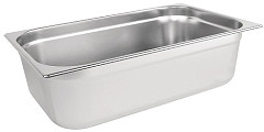  Vogue Stainless Steel 1/1 Gastronorm Pan 150mm 