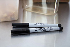  Sharpie Ultra Fine Permanent Marker Black (Pack of 2) 