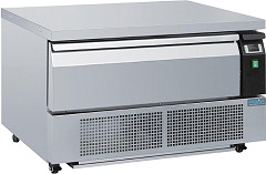  Polar U-Series Single Drawer Counter Fridge Freezer 2xGN 