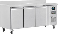  Polar U-Series Triple Door Counter Freezer with Upstand 417Ltr 