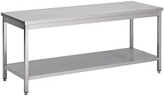  Gastro M Gastro-M S/S preparation table with undershelf 120x60x85cm 