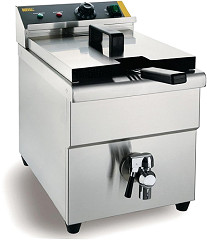  Buffalo Single Tank Single Basket Induction Fryer 3kW 