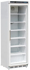  Polar C-Series Glass Door Display Freezer 365Ltr White 