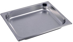  Gastro M Stainless Steel Gastronorm Pan Perforated 1/2GN 65mm 