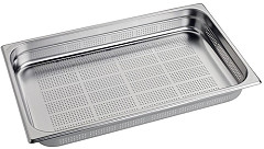  Gastro M Stainless Steel Gastronorm Pan Perforated 1/1GN 65mm 
