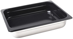  Vogue Heavy Duty Stainless Steel Non Stick Gastronorm Pan 1/2 65mm 