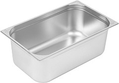  Vogue Heavy Duty Stainless Steel 1/1 Gastronorm Pan 200mm 