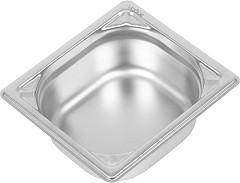  Vogue Heavy Duty Stainless Steel 1/6 Gastronorm Pan 65mm 