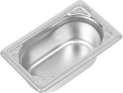  Vogue Heavy Duty Stainless Steel 1/9 Gastronorm Pan 65mm 