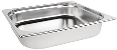  Vogue Stainless Steel 2/3 Gastronorm Pan 65mm 