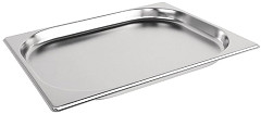  Vogue Stainless Steel 1/2 Gastronorm Pan 20mm 