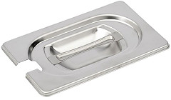  Gastro M Gastro-M Stainless Steel Notched Gastronorm Lid GN 1/9 