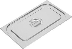  Vogue Heavy Duty Stainless Steel 1/1 Gastronorm Pan Lid 