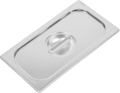  Vogue Heavy Duty Stainless Steel 1/3 Gastronorm Pan Lid 