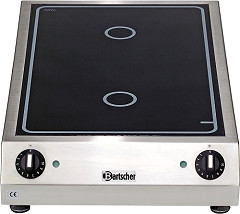  Bartscher Countertop electric hob 2K6000 GLH 