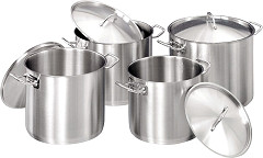  Bartscher Cookware set 4 pots with lid,SS,IND 