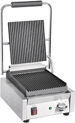  Buffalo Bistro Ribbed Contact Grill 