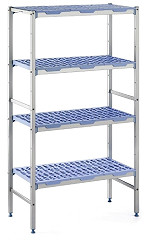  Tournus racking 4 shelves 400(d)x690(w)mm 