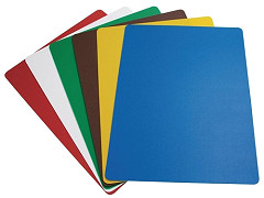  Hygiplas Colour Coded Chopping Mats Set Standard (Pack of 6) 