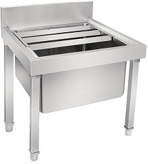  Vogue Stainless Steel Mop Sink 