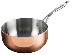 Vogue Tri Wall Copper Flared Saute Pan 200mm 