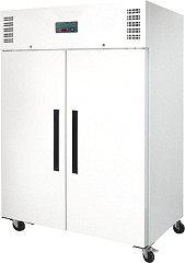  Polar G-Series Upright Double Door Freezer 1200Ltr White 
