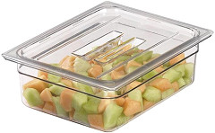  Cambro BPA Free Gastronorm Food Pan GN 1/2 Cover with handle 