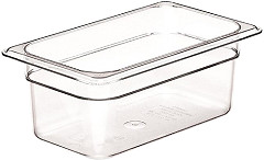  Cambro Polycarbonate 1/4 Gastronorm Pan 100mm 