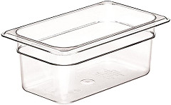  Cambro BPA Free Gastronorm Food Pan GN 1/4 100mm Deep 