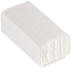  Jantex C Fold White Hand Towels 2Ply 160 Sheets Pack of 15 