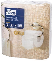  Tork Extra Soft Toilet Roll 3-ply (Pack of 40) 
