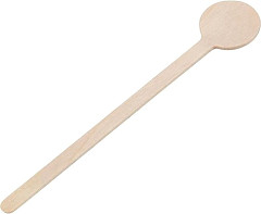  Fiesta Green Biodegradable Wooden Cocktail Stirrers 100mm (Pack of 100) 