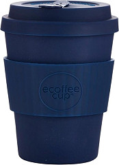  ecoffee cup Bamboo Reusable Coffee Cup Dark Energy Navy 12oz 