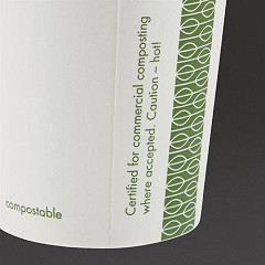  Vegware Compostable Espresso Cups Single Wall 114ml / 4oz (Pack of 1000) 