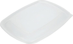 Fastpac Large Rectangular Food Container Lids 1350ml / 48oz (Pack of 150) 