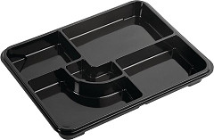  Gastronoble Faerch Recyclable Bento Boxes Base Only 263 x 201mm (Pack of 90) 