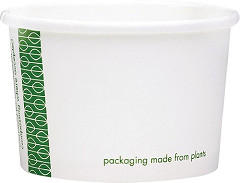  Vegware Compostable Hot Food Pots 110ml / 4oz (Pack of 1000) 