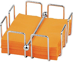  Olympia Cocktail Napkin Holder with Weight 140 x 140mm 