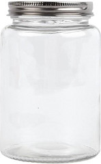  Vogue Glass Screw Top Preserving Jar 550ml (Pack of 6) 