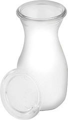  APS Glass Bottles with Lids (Pack of 6) 