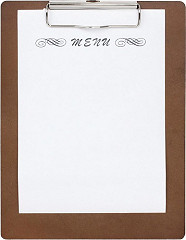  Olympia Wooden Menu Presentation Clipboard A5 