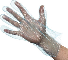  Gastronoble Disposable Gloves Blue (Pack of 100) 