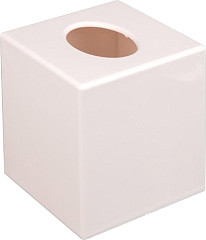  Bolero White Cube Tissue Holder 