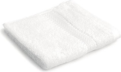  Mitre Comfort Nova Face Cloth White (Pack of 10) 