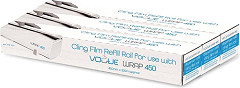  Vogue Cling Film Refills for Wrap450 Dispenser (Pack of 3) 