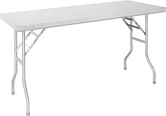  Vogue Stainless Steel Folding Work Table 1220x610x780 