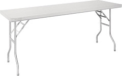  Vogue Stainless Steel Folding Work Table 1830x610x780 